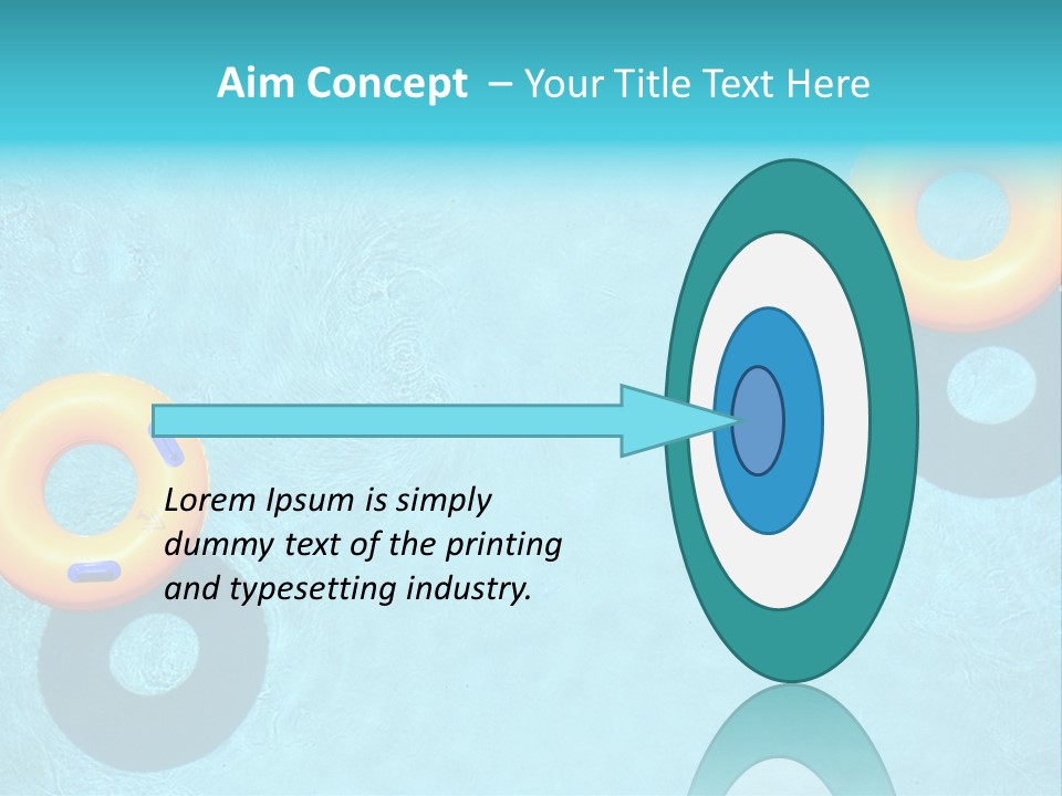 Family Float Kids PowerPoint Template