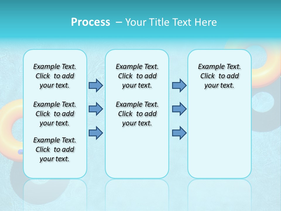 Family Float Kids PowerPoint Template