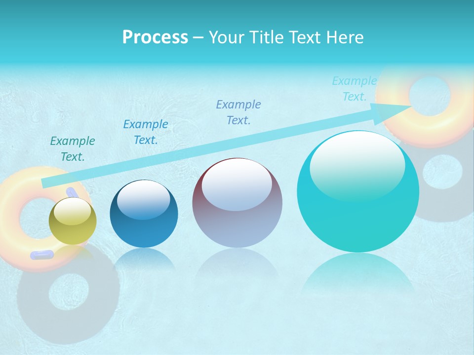 Family Float Kids PowerPoint Template