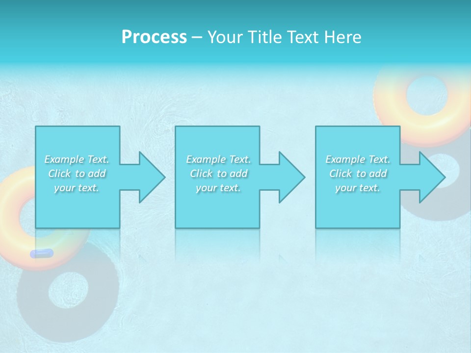 Family Float Kids PowerPoint Template