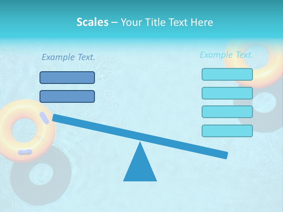 Family Float Kids PowerPoint Template