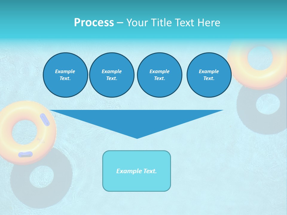 Family Float Kids PowerPoint Template