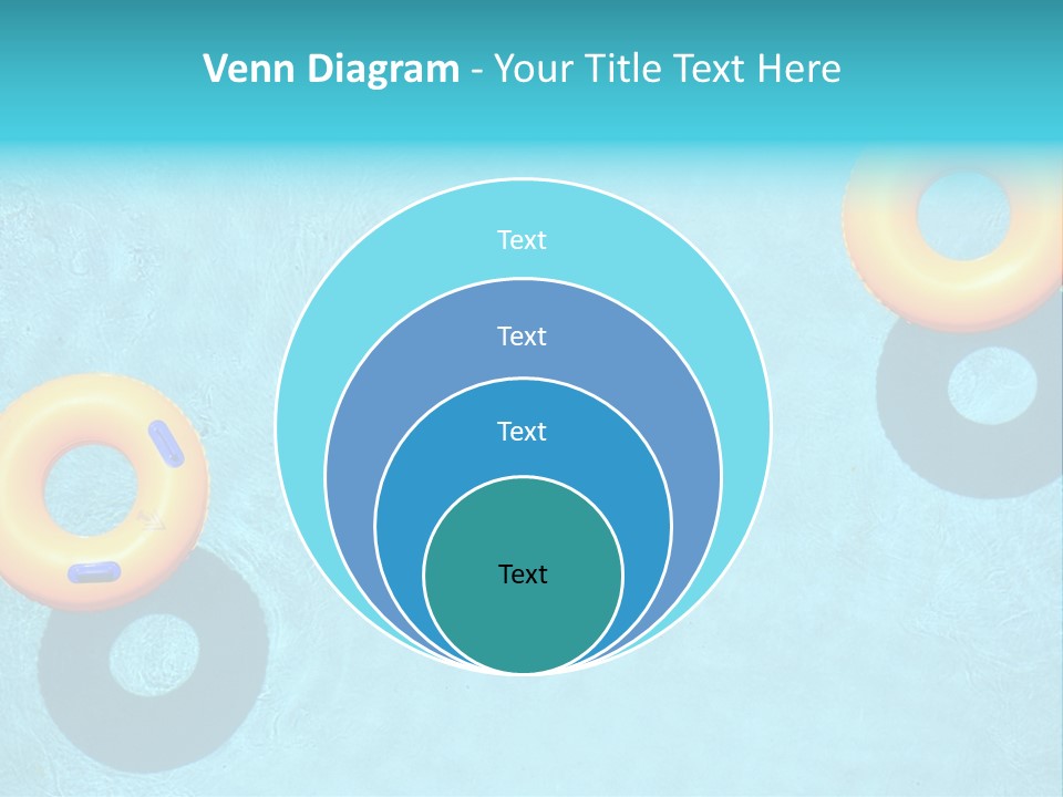Family Float Kids PowerPoint Template