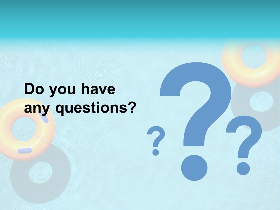 Family Float Kids PowerPoint Template