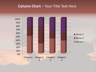 Machinery Unloading Daybreak PowerPoint Template