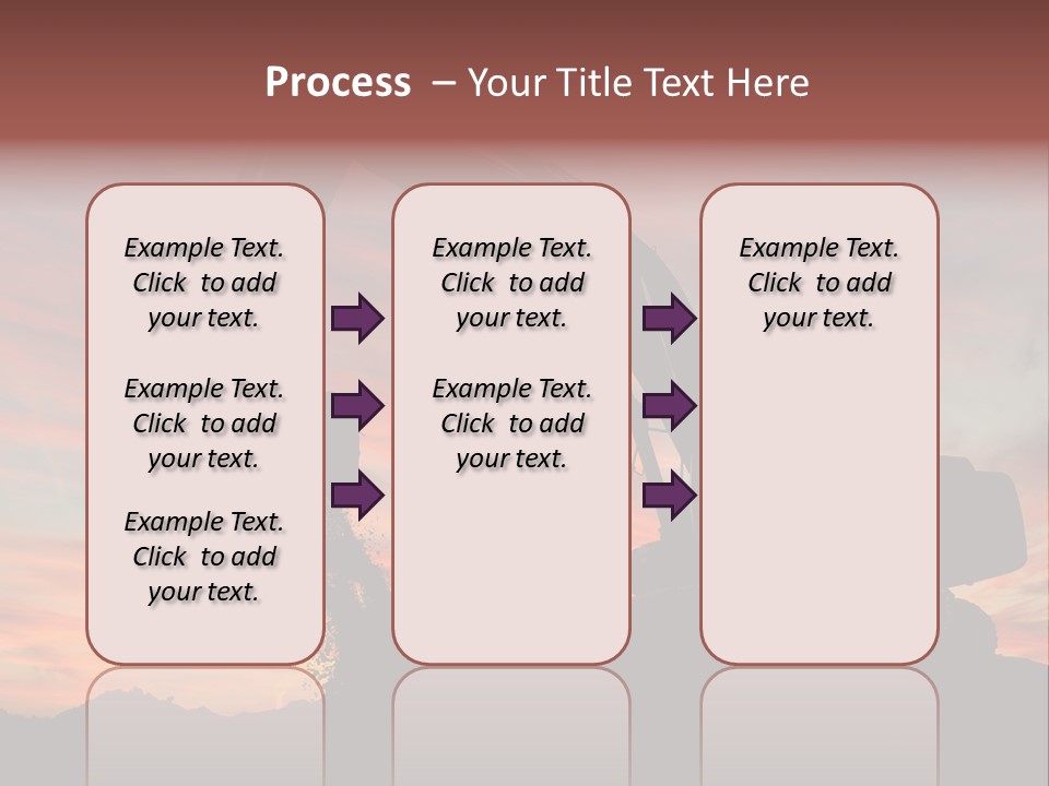 Machinery Unloading Daybreak PowerPoint Template