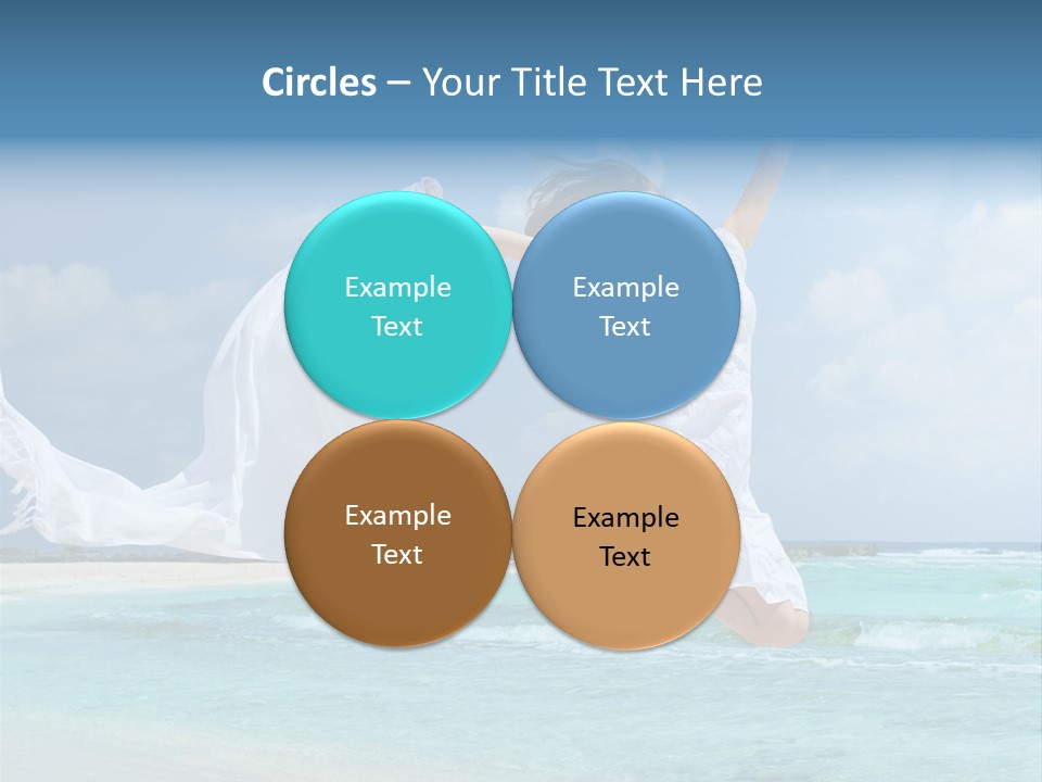 Tropic Model Coast PowerPoint Template