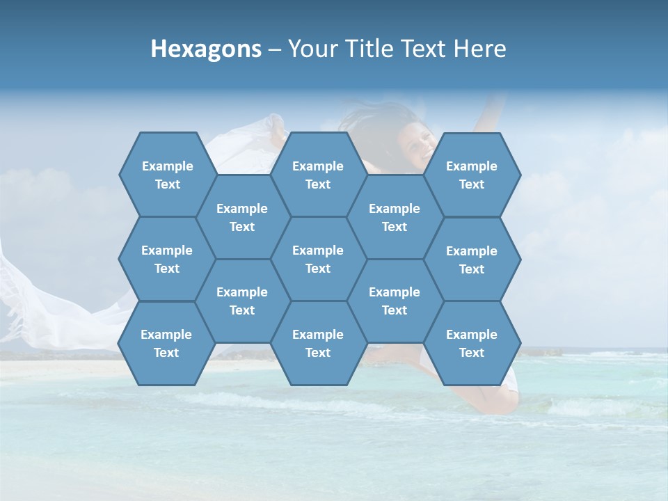 Tropic Model Coast PowerPoint Template