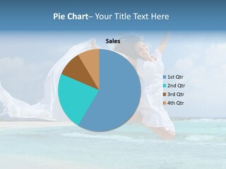 Tropic Model Coast PowerPoint Template