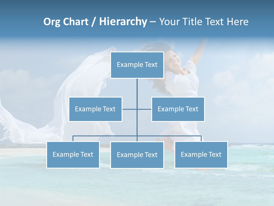 Tropic Model Coast PowerPoint Template