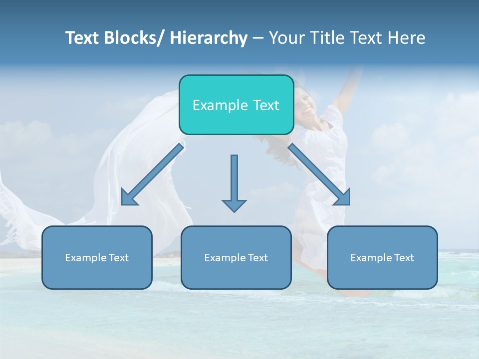 Tropic Model Coast PowerPoint Template