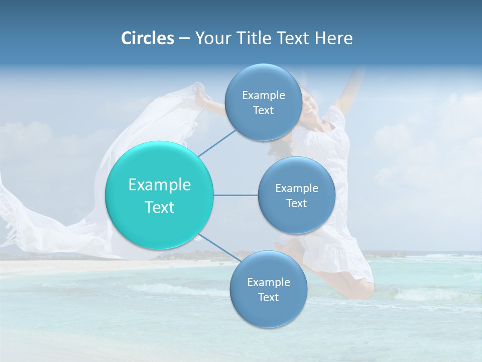 Tropic Model Coast PowerPoint Template
