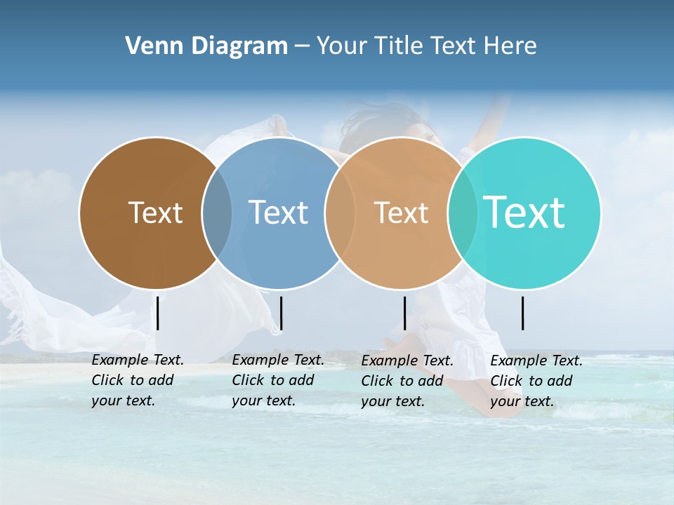 Tropic Model Coast PowerPoint Template