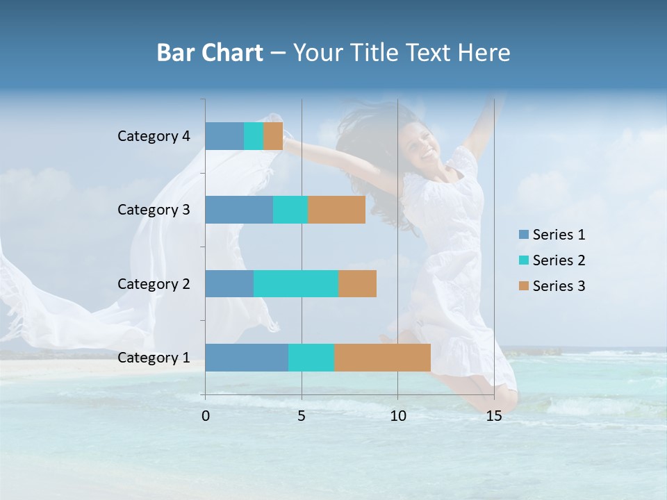 Tropic Model Coast PowerPoint Template