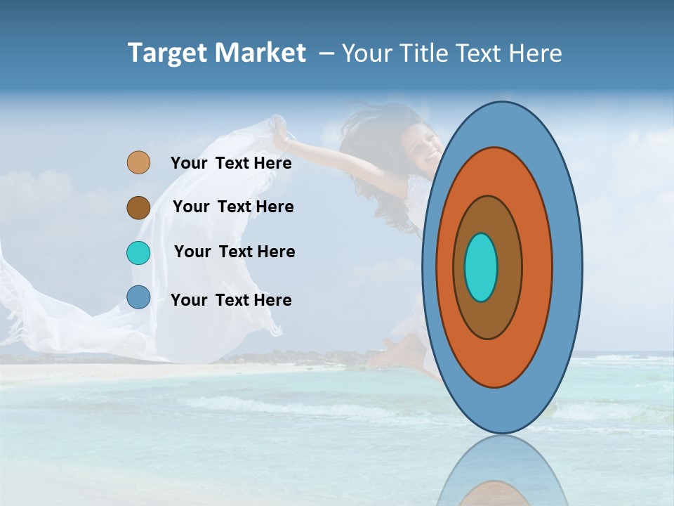 Tropic Model Coast PowerPoint Template