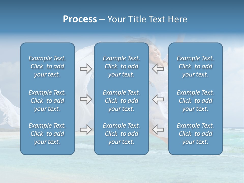 Tropic Model Coast PowerPoint Template