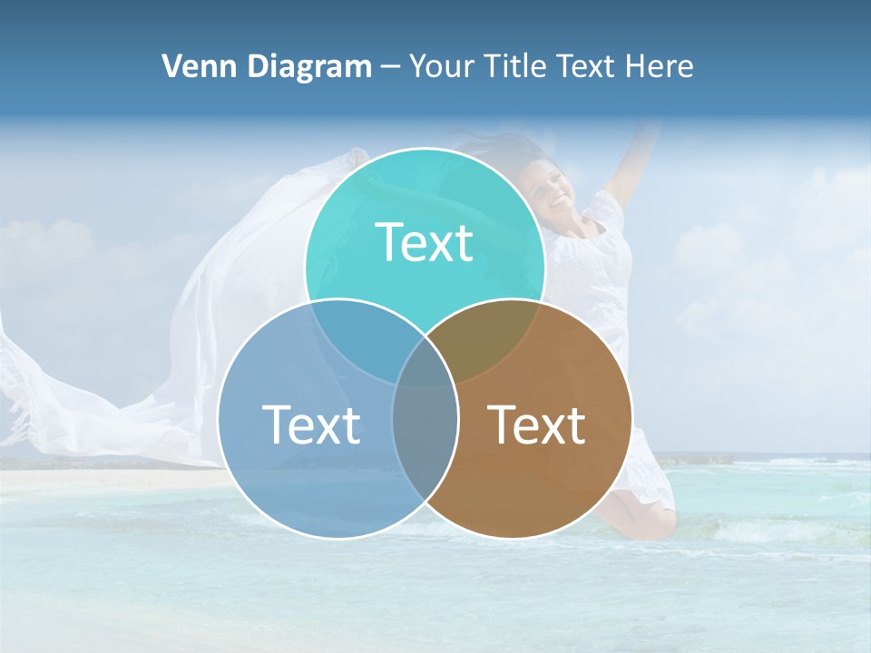 Tropic Model Coast PowerPoint Template