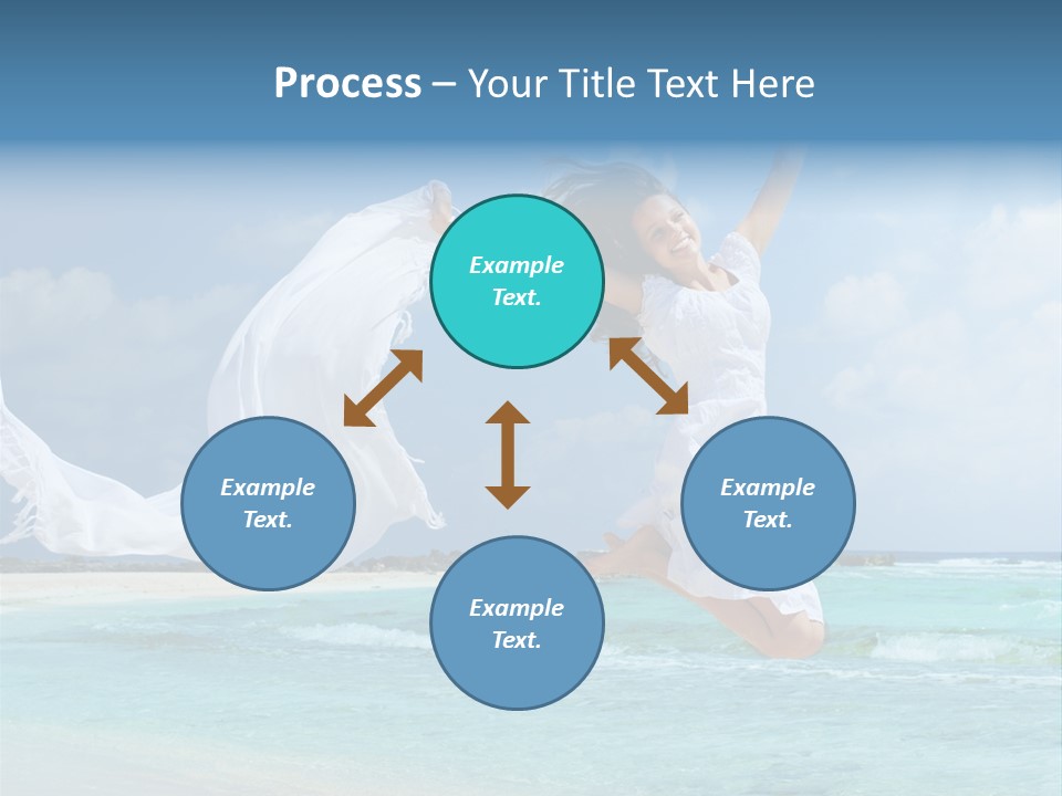 Tropic Model Coast PowerPoint Template