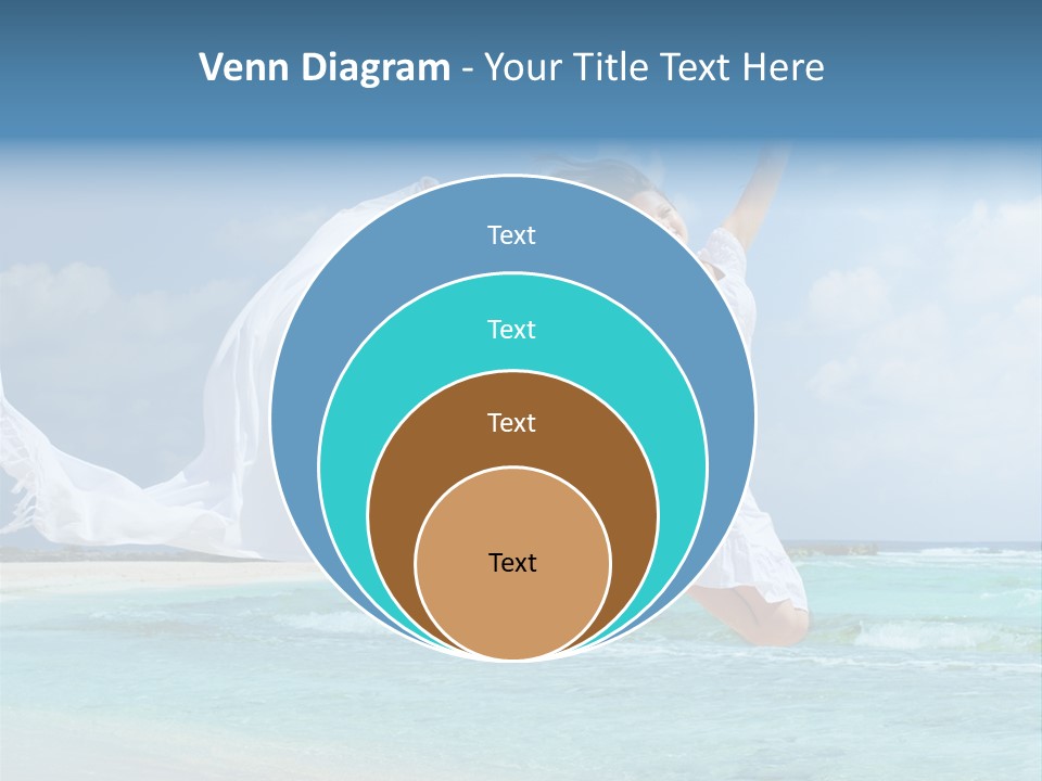 Tropic Model Coast PowerPoint Template