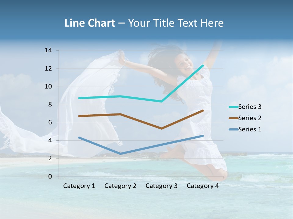 Tropic Model Coast PowerPoint Template