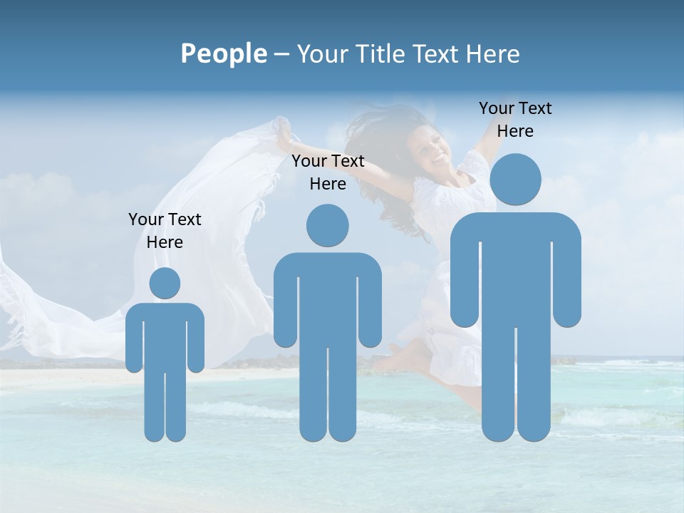 Tropic Model Coast PowerPoint Template