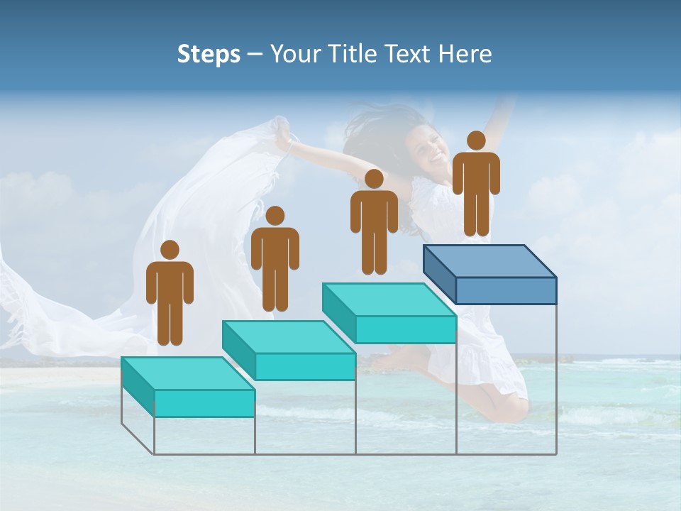Tropic Model Coast PowerPoint Template