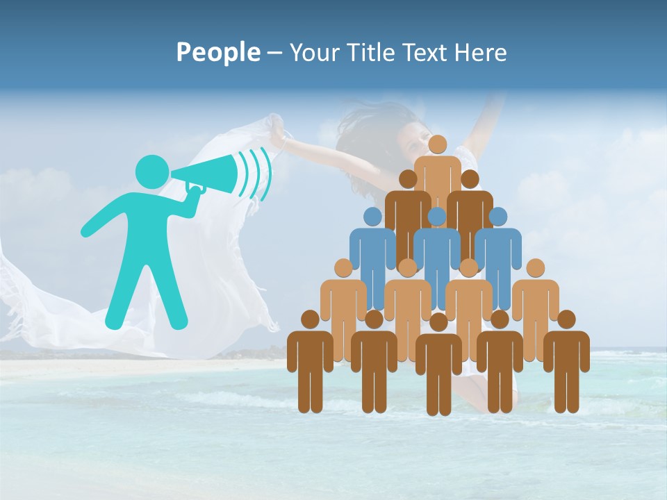 Tropic Model Coast PowerPoint Template