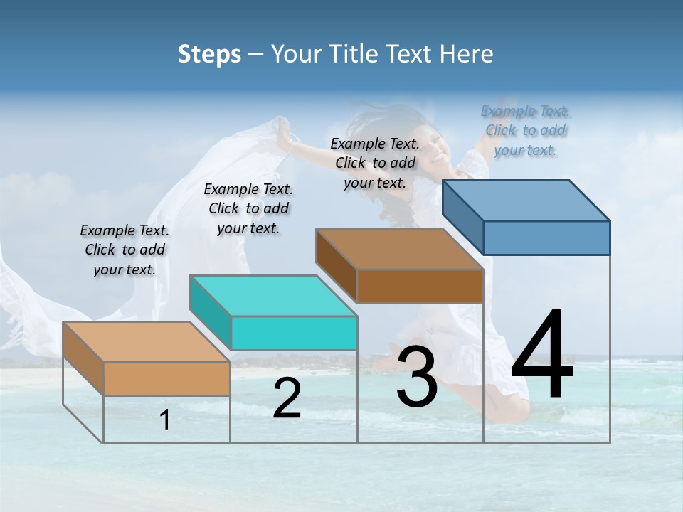 Tropic Model Coast PowerPoint Template