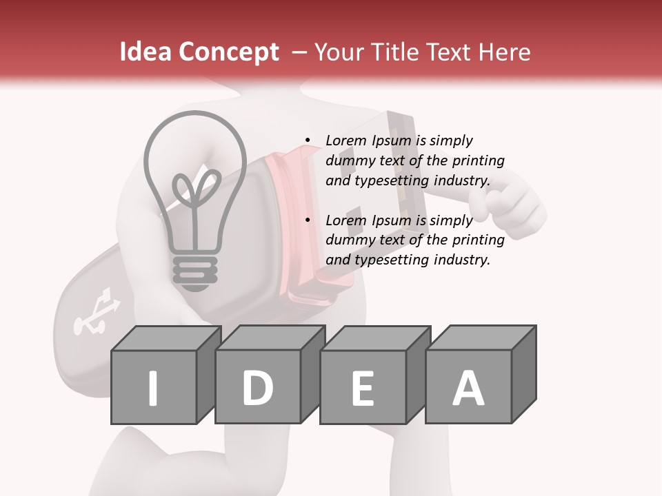 Thief Hat Digital PowerPoint Template