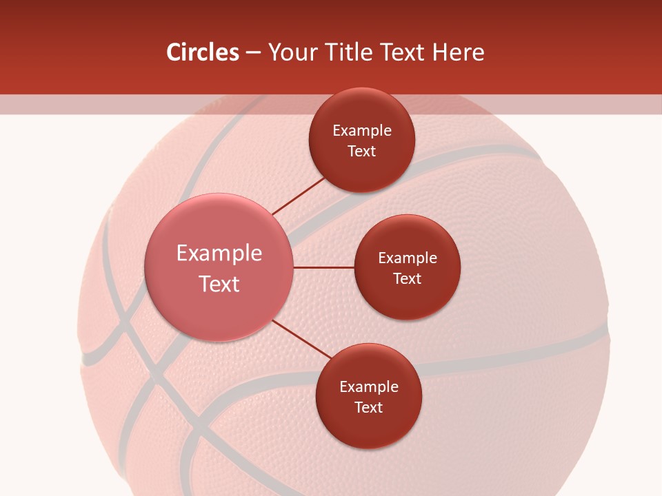 Textured Render Round PowerPoint Template