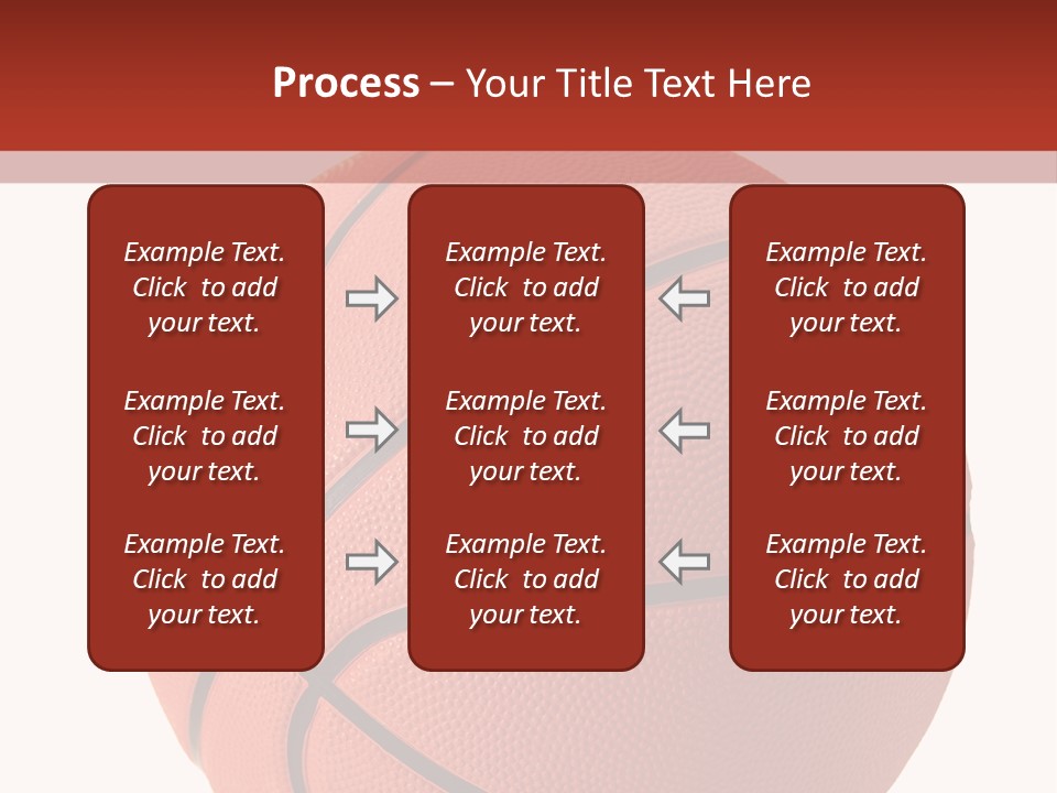 Textured Render Round PowerPoint Template