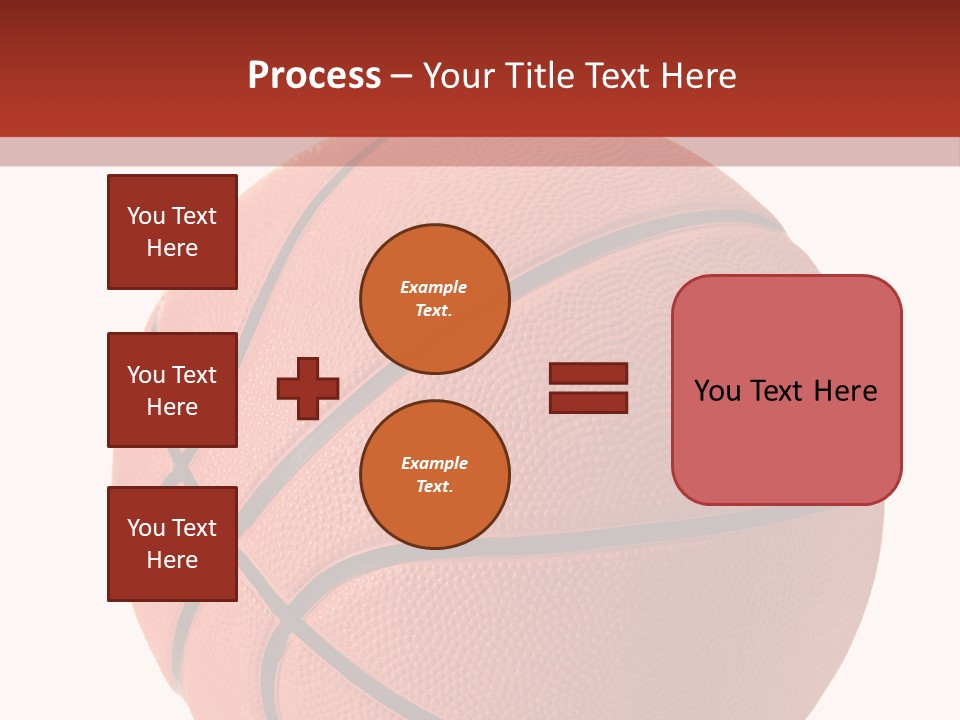 Textured Render Round PowerPoint Template