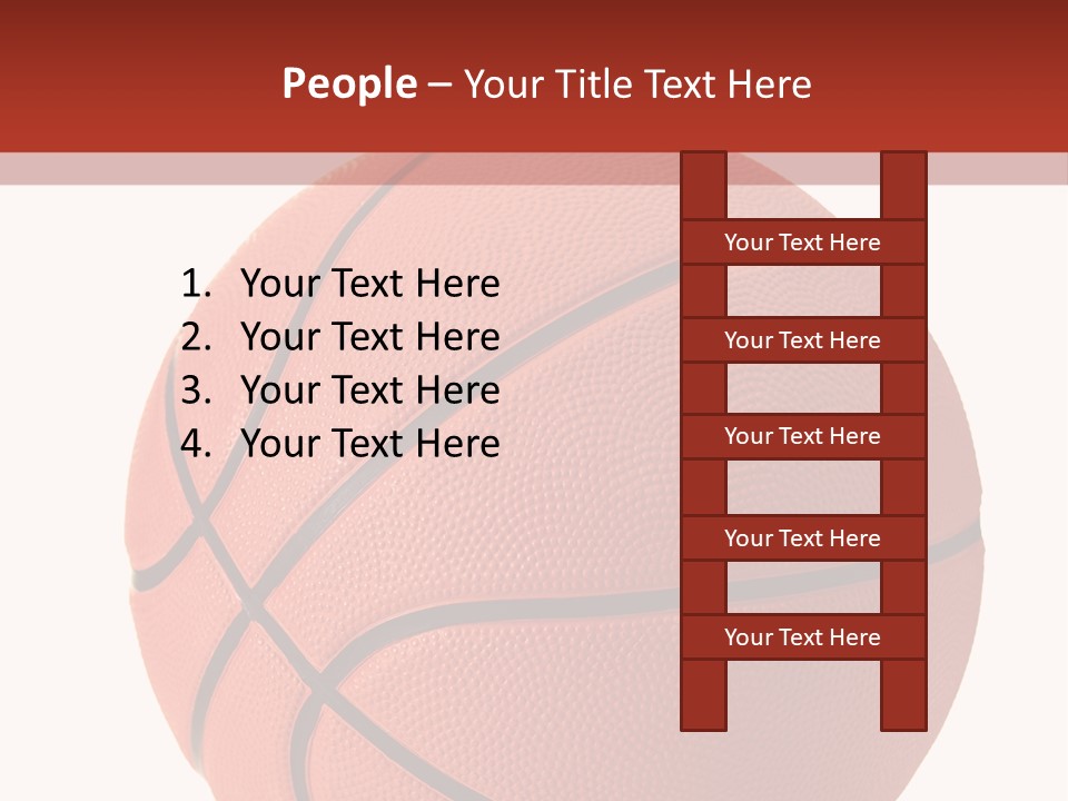Textured Render Round PowerPoint Template