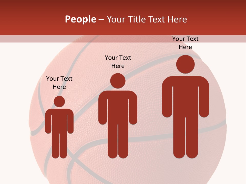 Textured Render Round PowerPoint Template