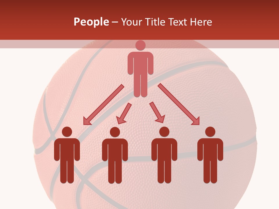 Textured Render Round PowerPoint Template