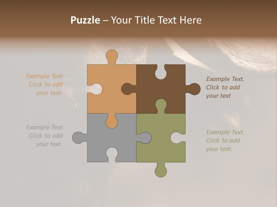 Big Close Conservation PowerPoint Template