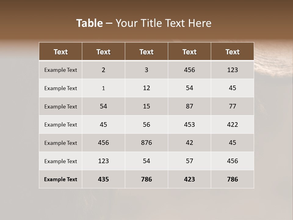Big Close Conservation PowerPoint Template