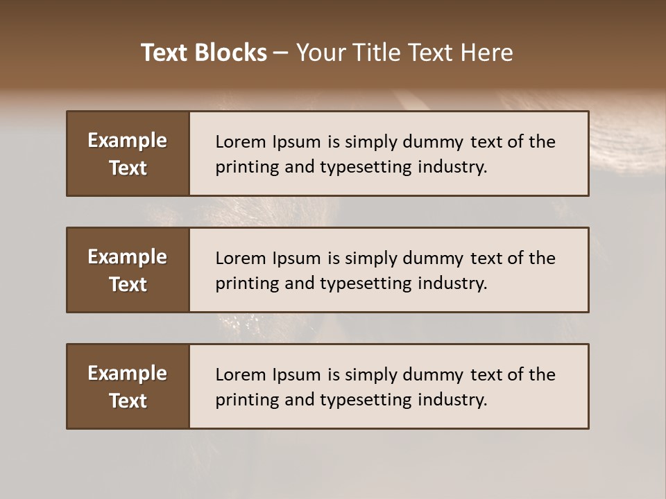 Big Close Conservation PowerPoint Template