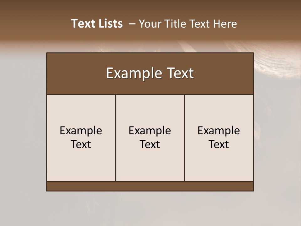 Big Close Conservation PowerPoint Template