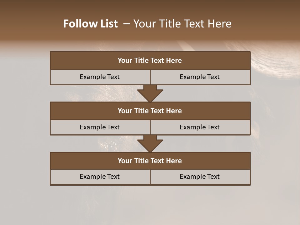 Big Close Conservation PowerPoint Template