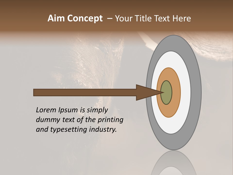 Big Close Conservation PowerPoint Template