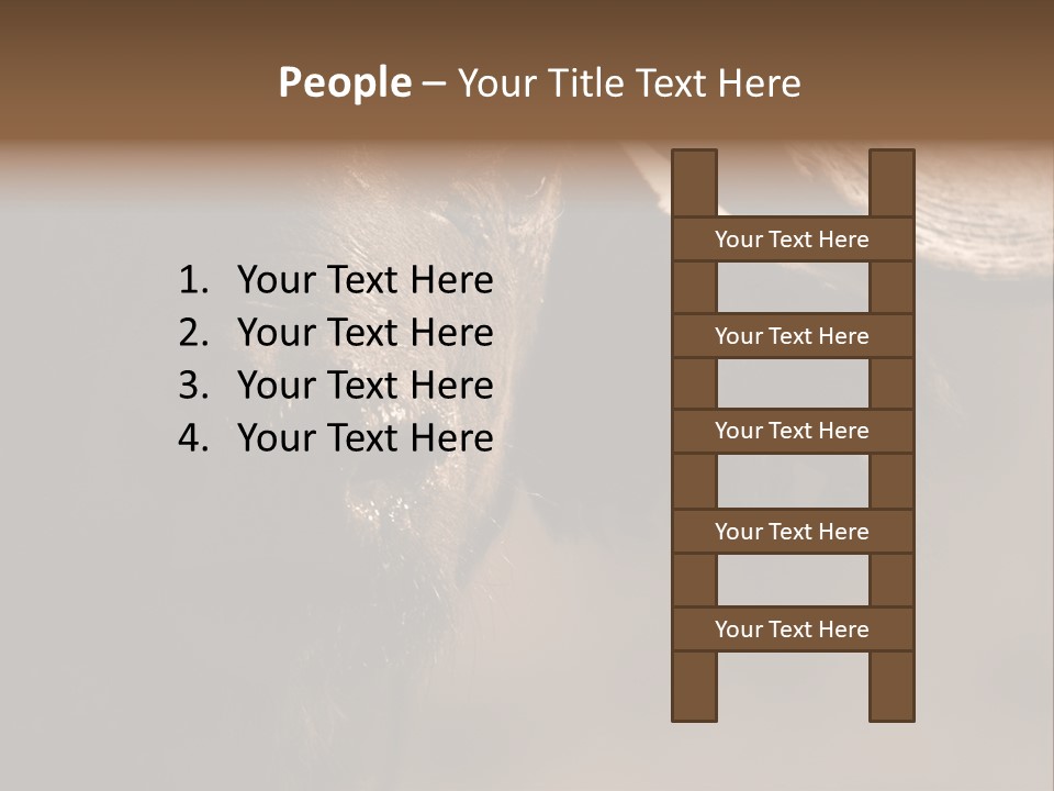 Big Close Conservation PowerPoint Template