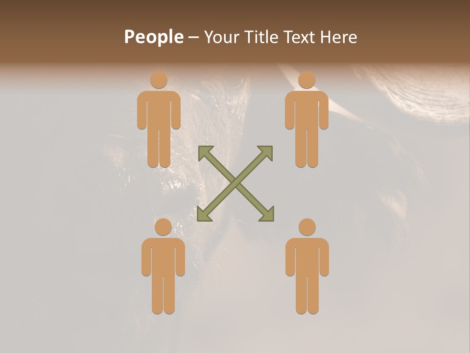 Big Close Conservation PowerPoint Template