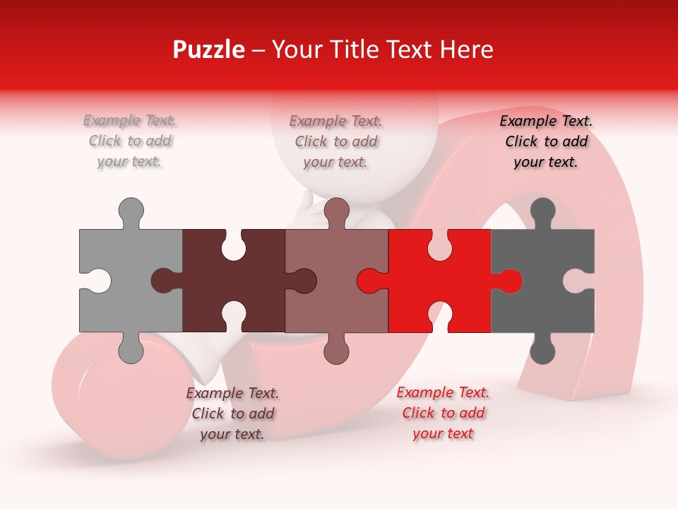 Guy Red Idea PowerPoint Template