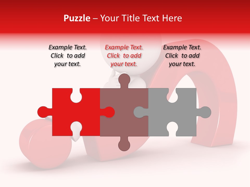 Guy Red Idea PowerPoint Template