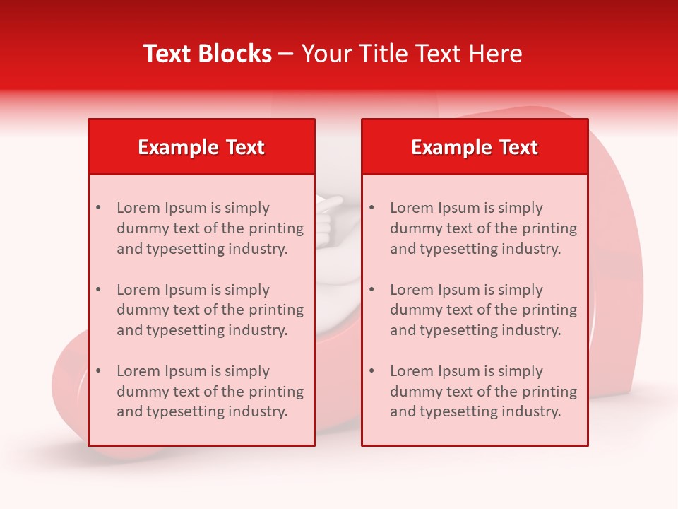 Guy Red Idea PowerPoint Template