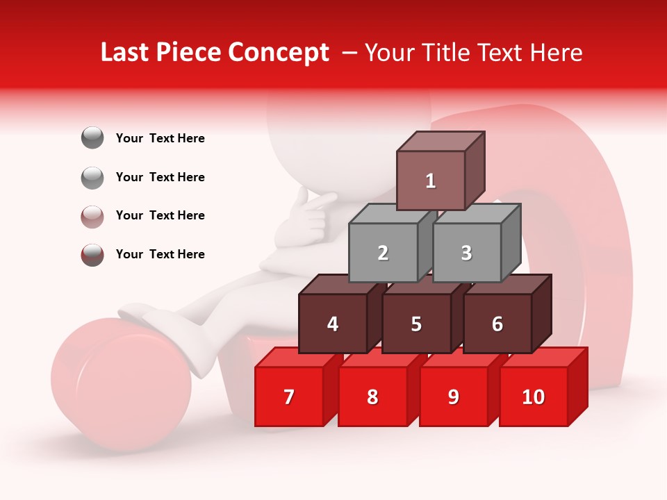 Guy Red Idea PowerPoint Template