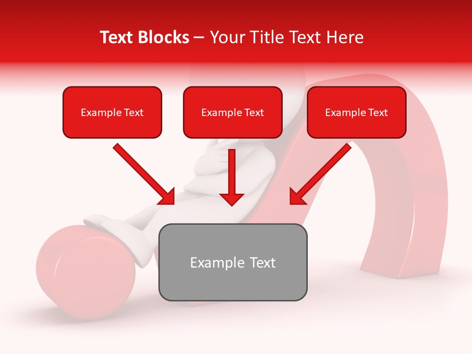 Guy Red Idea PowerPoint Template