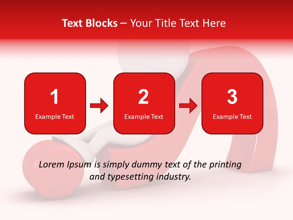 Guy Red Idea PowerPoint Template