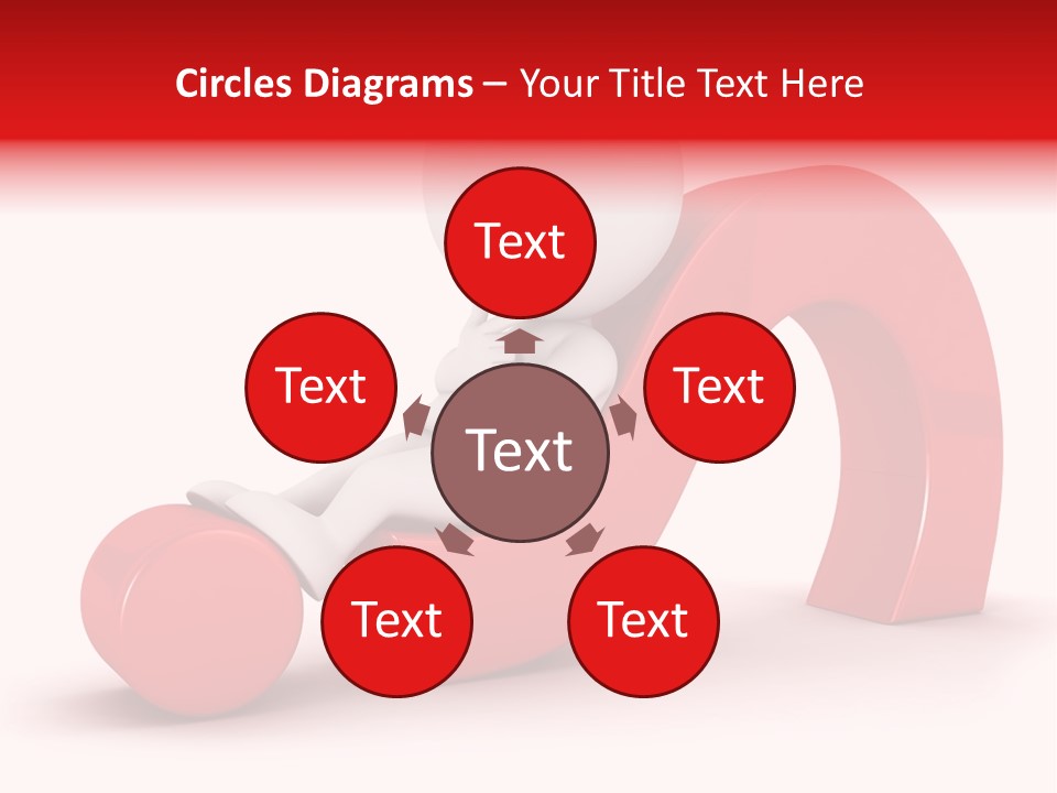 Guy Red Idea PowerPoint Template